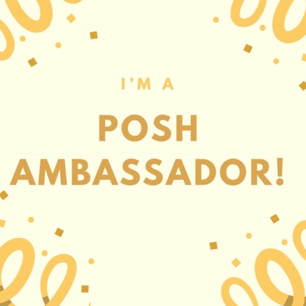 Yay! I’m a poshmark ambassador⭐️⭐️⭐️